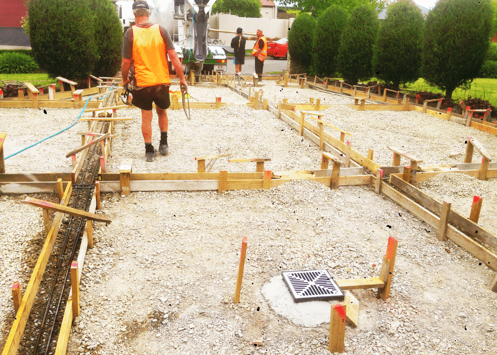 Residential concrete slab preparation Gold Coast