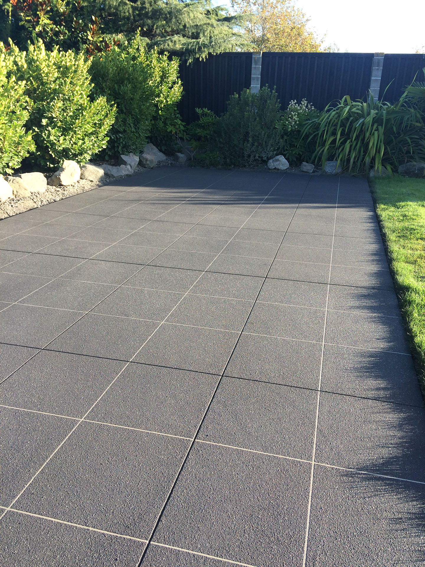 Decorative concrete driveway resurfacing Gold Coast