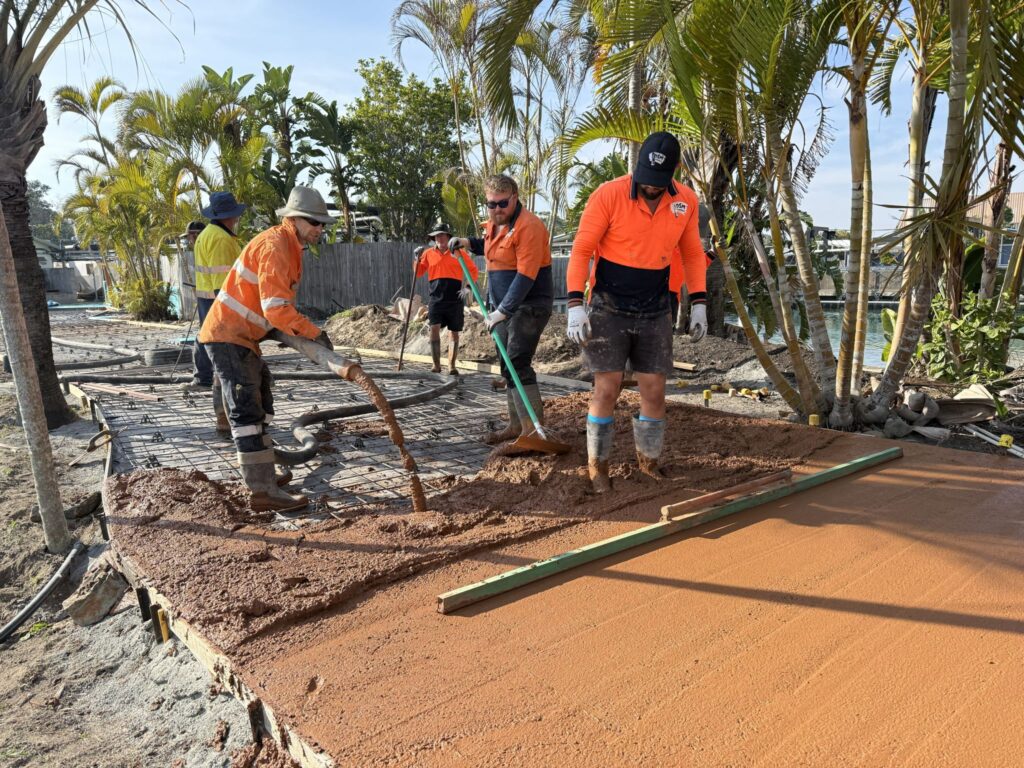 Concrete construction project completed at Sea World on the Gold Coast